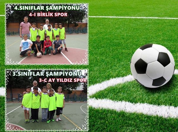 SINIFLAR ARASI FUTBOL TURNUVASI SONA ERDİ